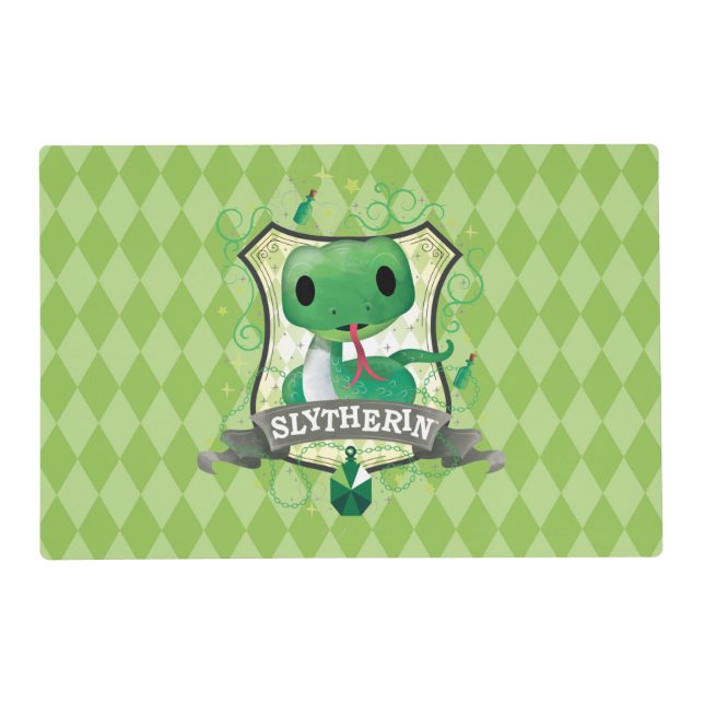 Harry Potter | Charming SLYTHERIN™ Crest Placemat (Front)