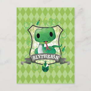 Harry Potter   Charming SLYTHERIN™ Crest Postcard