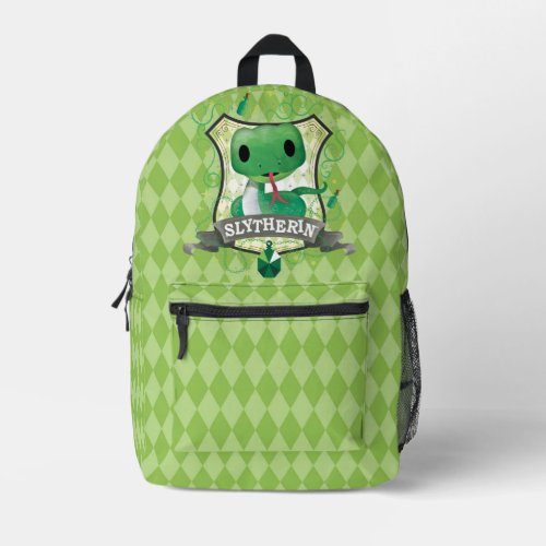 Harry Potter  Charming SLYTHERINâ Crest Printed Backpack