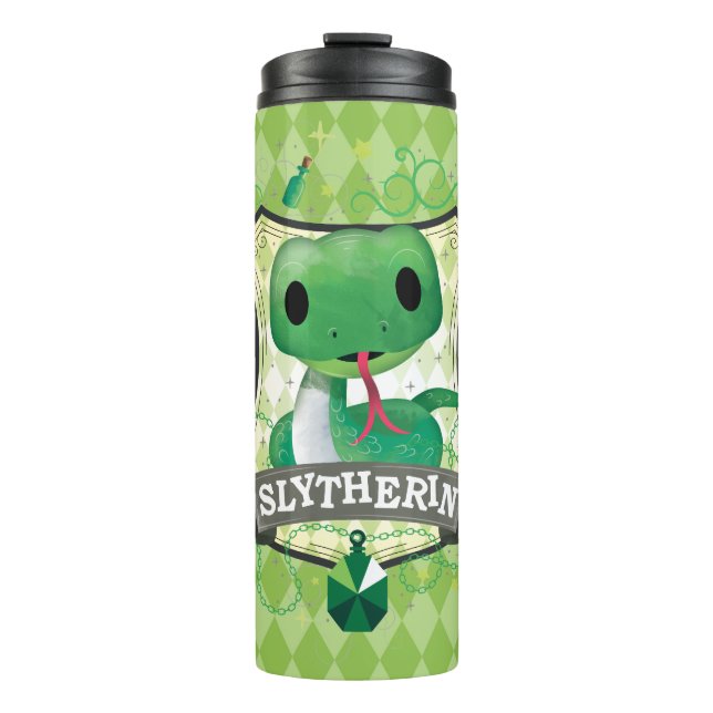 Harry Potter | Charming SLYTHERIN™ Crest Thermal Tumbler (Front)