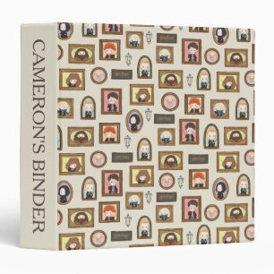 HARRY POTTER™ Chibi Picture Frame Pattern 3 Ring Binder