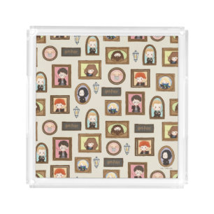 HARRY POTTER™ Chibi Picture Frame Pattern Acrylic Tray