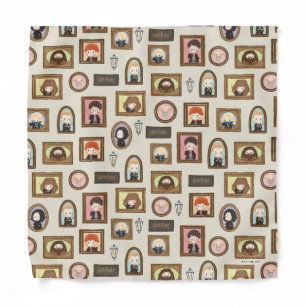 HARRY POTTER™ Chibi Picture Frame Pattern Bandana