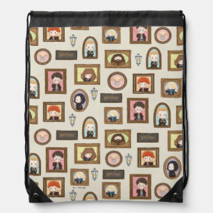 HARRY POTTER™ Chibi Picture Frame Pattern Drawstring Bag