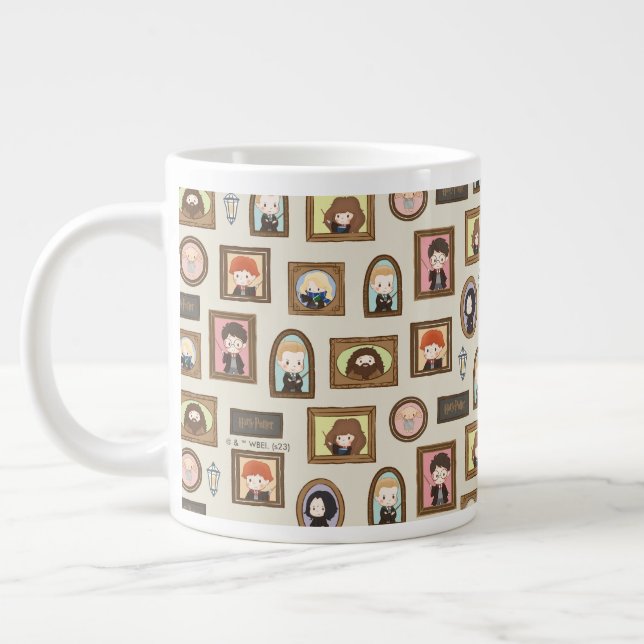 HARRY POTTER™ Chibi Picture Frame Pattern Giant Coffee Mug (Left)