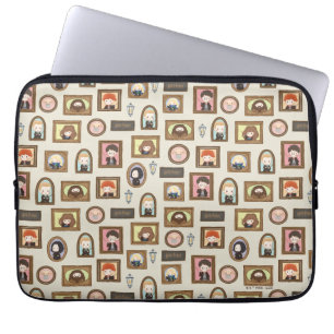 HARRY POTTER™ Chibi Picture Frame Pattern Laptop Sleeve