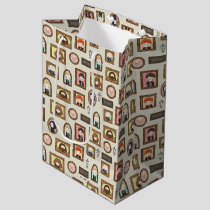 HARRY POTTER™ Chibi Picture Frame Pattern Medium Gift Bag