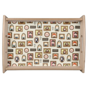 HARRY POTTER™ Chibi Picture Frame Pattern Serving Tray