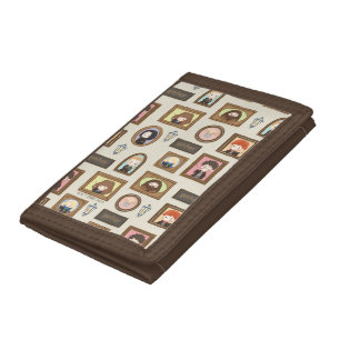 HARRY POTTER™ Chibi Picture Frame Pattern Tri-fold Wallet