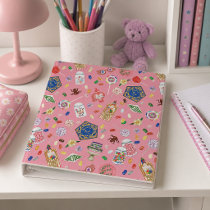 HARRY POTTER™ | Chocolate Frogs & Candy Pattern 3 Ring Binder