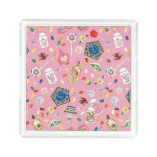 HARRY POTTER™   Chocolate Frogs & Candy Pattern Acrylic Tray