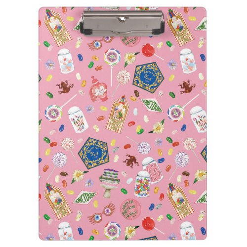 HARRY POTTER  Chocolate Frogs  Candy Pattern Clipboard