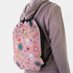HARRY POTTER™   Chocolate Frogs & Candy Pattern Drawstring Bag