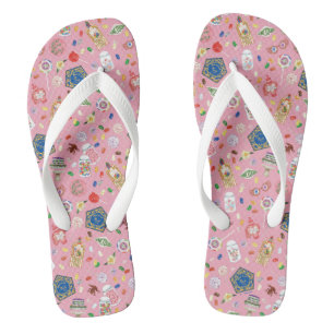 HARRY POTTER™ Chocolate Frogs & Candy Pattern Flip Flops