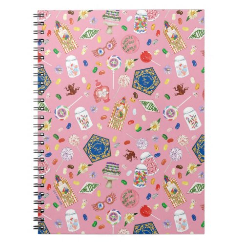 HARRY POTTER  Chocolate Frogs  Candy Pattern Notebook