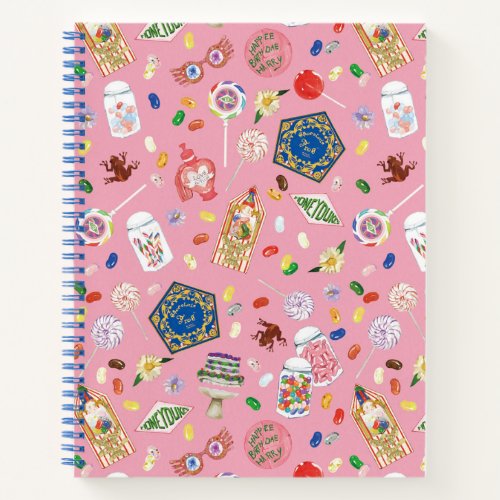 HARRY POTTER  Chocolate Frogs  Candy Pattern Notebook