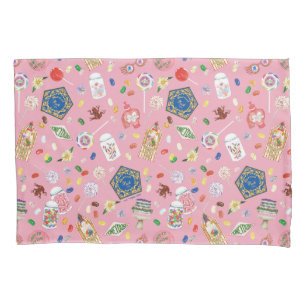 HARRY POTTER™ Chocolate Frogs & Candy Pattern Pillow Case
