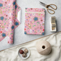 HARRY POTTER™ | Chocolate Frogs & Candy Pattern Wrapping Paper