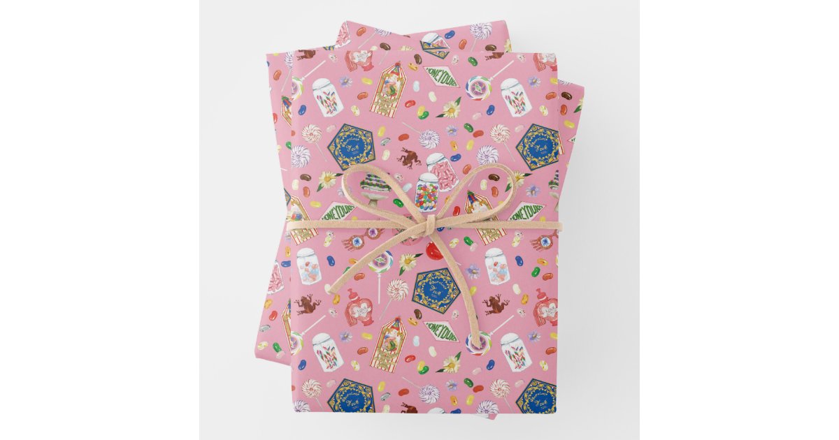 Harry Potter, Hedwig Pattern - Baby Shower Wrappi Wrapping Paper