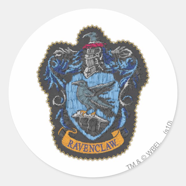 Harry Potter  | Classic Ravenclaw Crest Classic Round Sticker (Front)