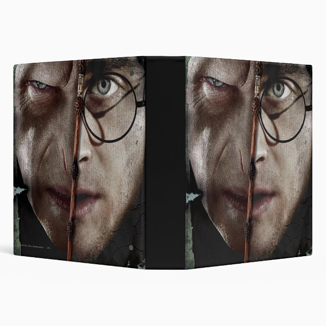 Harry Potter Collage 10 3 Ring Binder (Background)