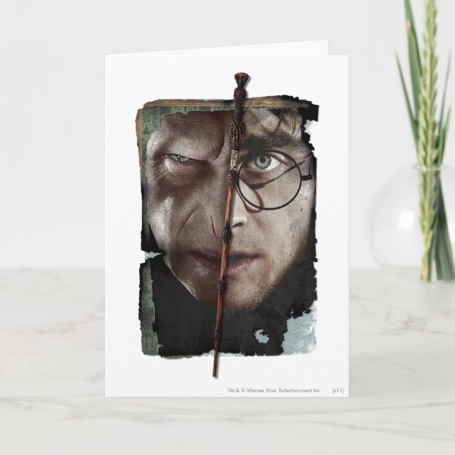 Harry Potter Collage 10 Card (Front)