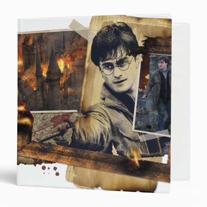 Harry Potter Collage 7 3 Ring Binder