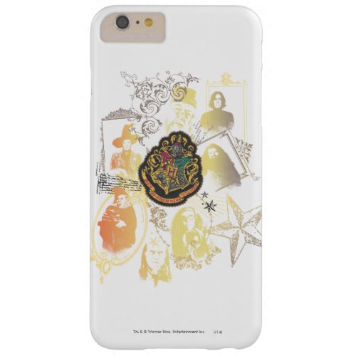 Harry Potter  Colorful Hogwarts Crest Barely There iPhone 6 Plus Case