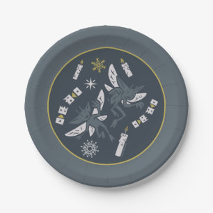 HARRY POTTER™ Cornish Pixies & Christmas Crackers Paper Plates