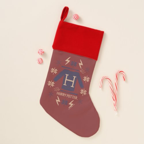 HARRY POTTER Cross_Stitch Sweater Graphic Christmas Stocking