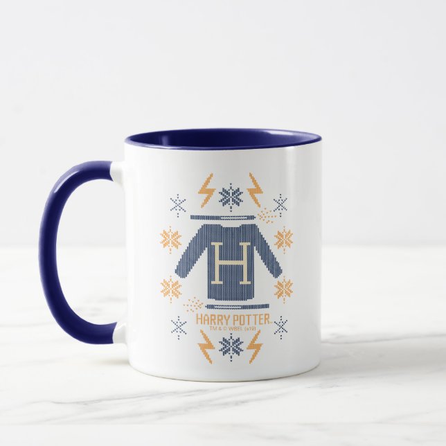 HARRY POTTER™ Cross-Stitch Sweater Graphic Mug (Left)