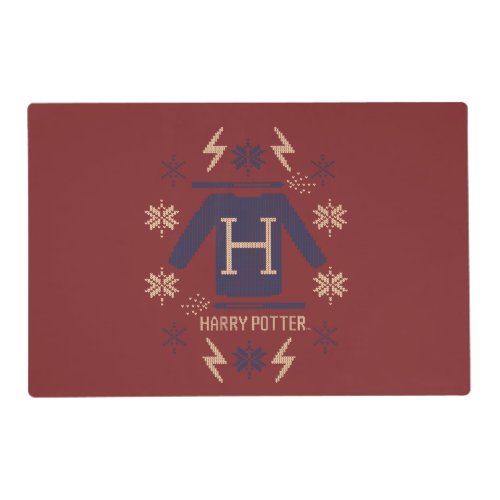 HARRY POTTER Cross_Stitch Sweater Graphic Placemat