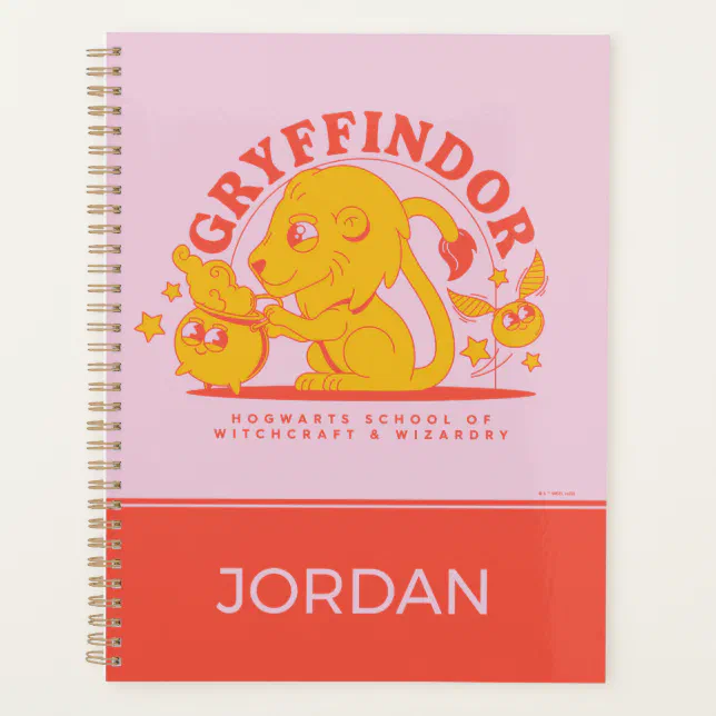 HARRY POTTER™ | Cute GRYFFINDOR™ Hogwarts School Planner | Zazzle