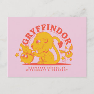 HARRY POTTER™   Cute GRYFFINDOR™ Hogwarts School Postcard