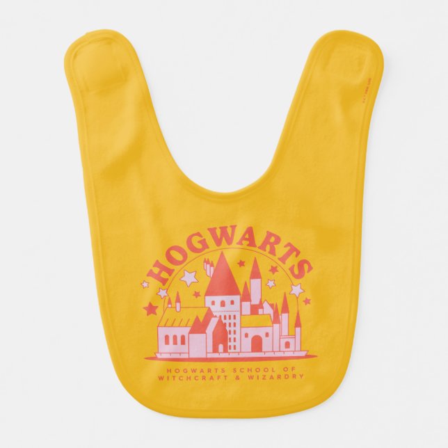 HARRY POTTER™ | Cute HOGWARTS™ School Baby Bib (Front)
