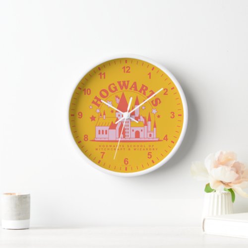 HARRY POTTER  Cute HOGWARTS School Clock