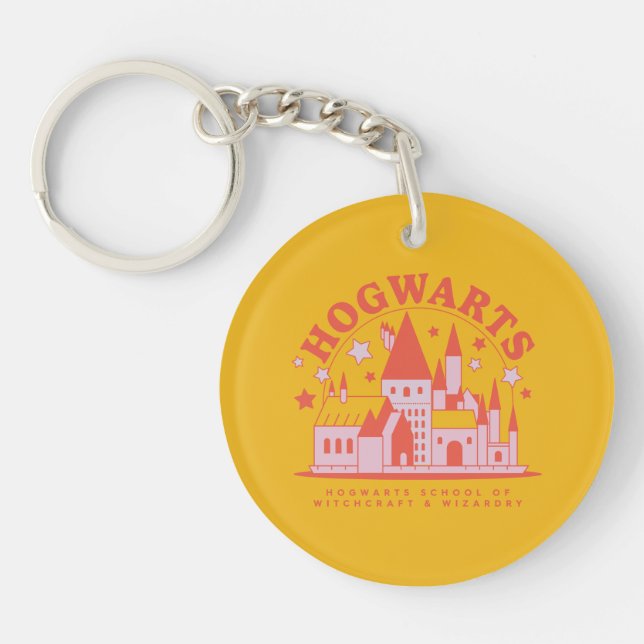 HARRY POTTER™ | Cute HOGWARTS™ School Keychain (Front)