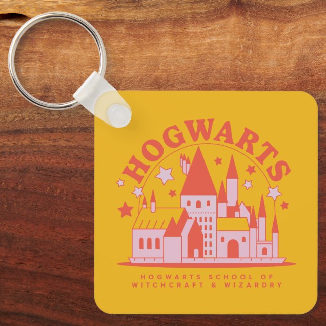 HARRY POTTER™ | Cute HOGWARTS™ School Keychain (Front)