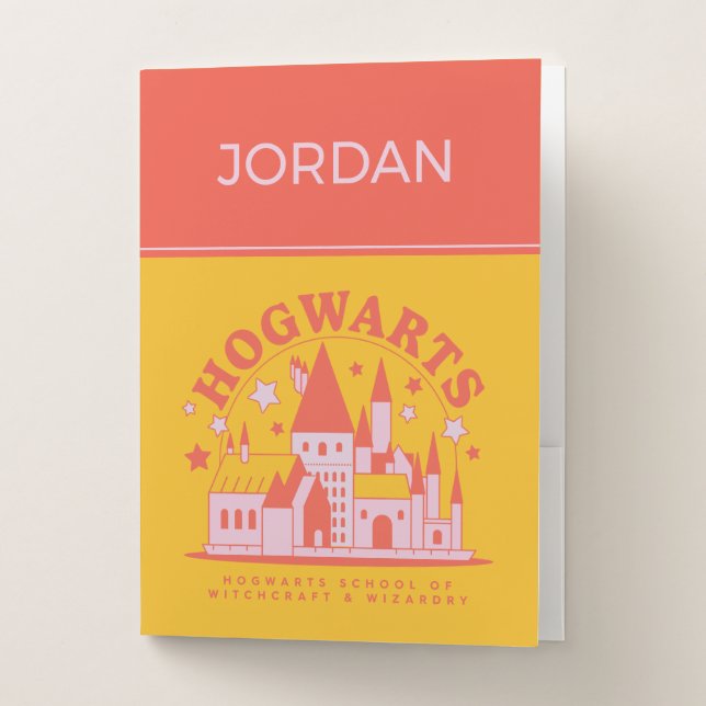 HARRY POTTER™ | Cute HOGWARTS™ School Pocket Folder (Front)