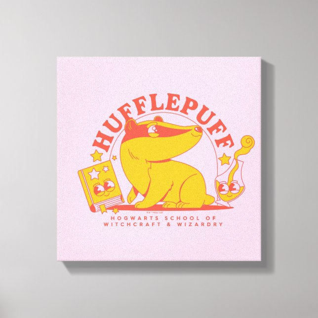 HARRY POTTER™ | Cute HUFFLEPUFF™ Canvas Print (Front)