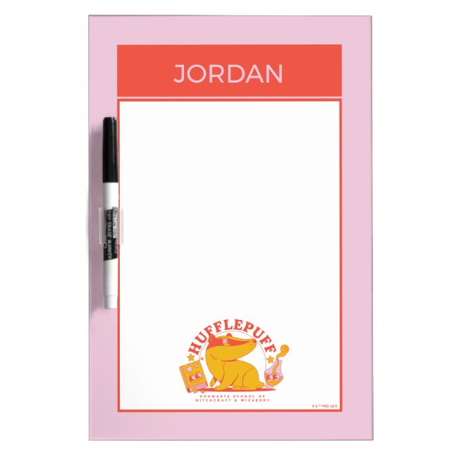 HARRY POTTER™ | Cute HUFFLEPUFF™ Dry Erase Board (Front)
