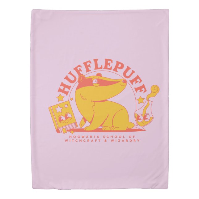 HARRY POTTER™ | Cute HUFFLEPUFF™ Duvet Cover (Front)