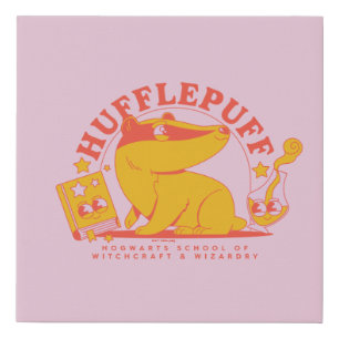 HARRY POTTER™   Cute HUFFLEPUFF™ Faux Canvas Print