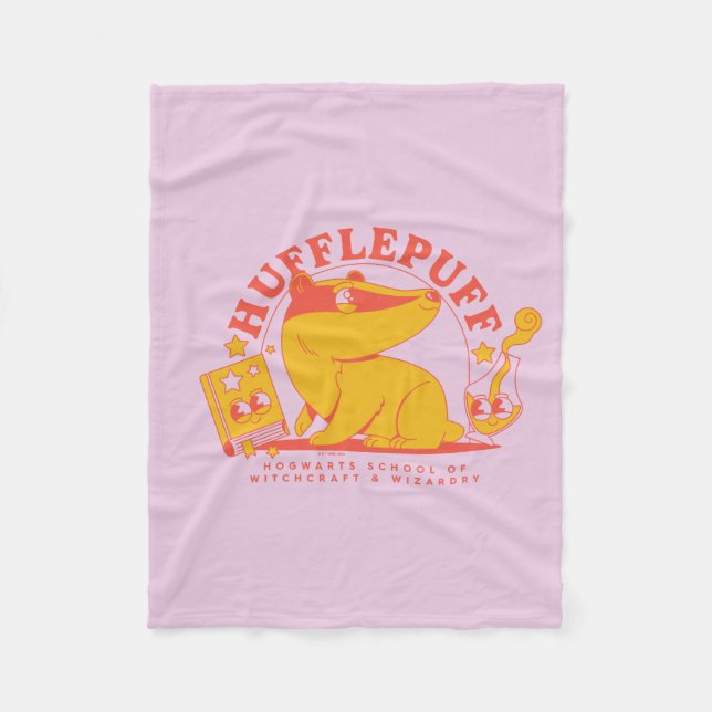 HARRY POTTER™ | Cute HUFFLEPUFF™ Fleece Blanket (Front)