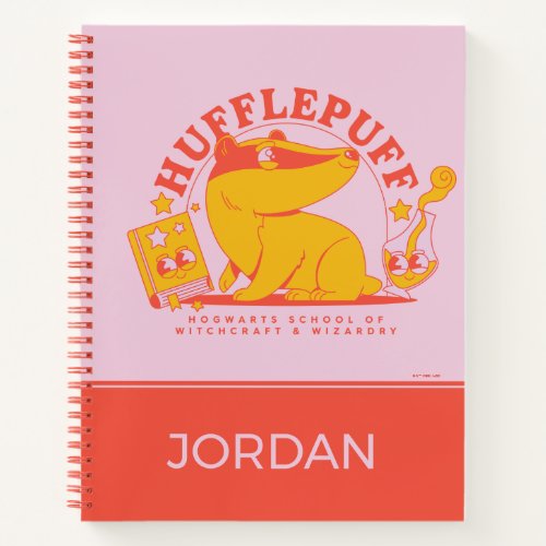 HARRY POTTER  Cute HUFFLEPUFF Notebook