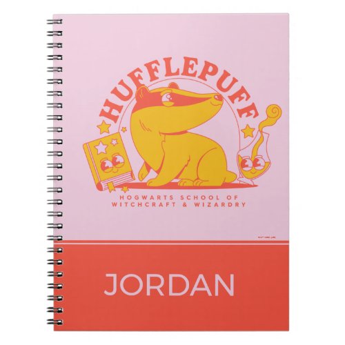 HARRY POTTER  Cute HUFFLEPUFF Notebook