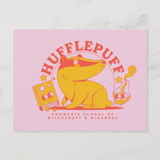 HARRY POTTER™ | Cute HUFFLEPUFF™ Postcard (Front)