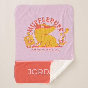 HARRY POTTER™   Cute HUFFLEPUFF™ Sherpa Blanket