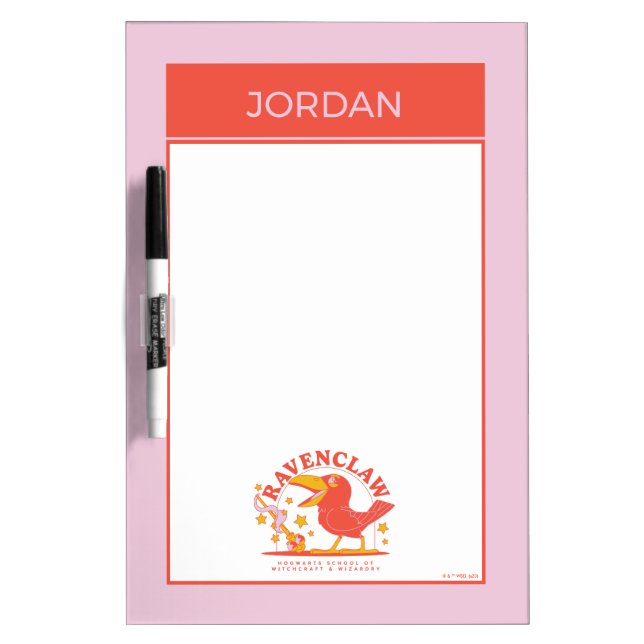 HARRY POTTER™ | Cute RAVENCLAW™ Hogwarts School Dry Erase Board (Front)