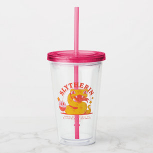 HARRY POTTER™   Cute SLYTHERIN™ Hogwarts School Acrylic Tumbler